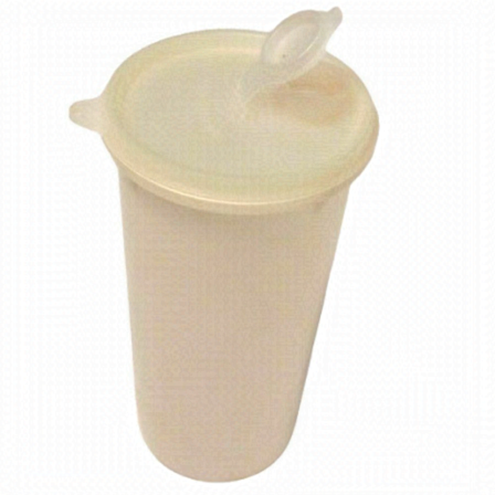 Vintage Clear Tall Tupperware Container With Lid and Pour Spout with Cover